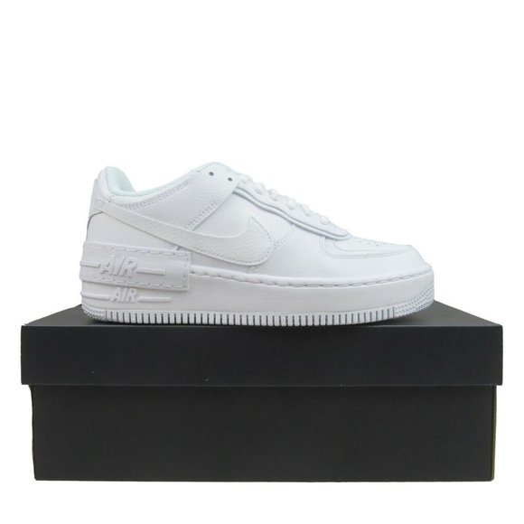 Nike Shoes - Nike Air Force 1 Low Shadow Shoes Women's Size 8.5 Triple White NEW